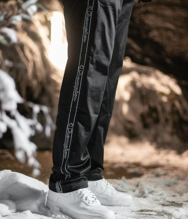 custom made black sweat pant by humex apparel