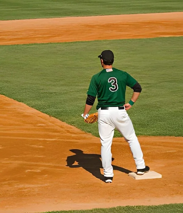 green and white custom made baseball uniform