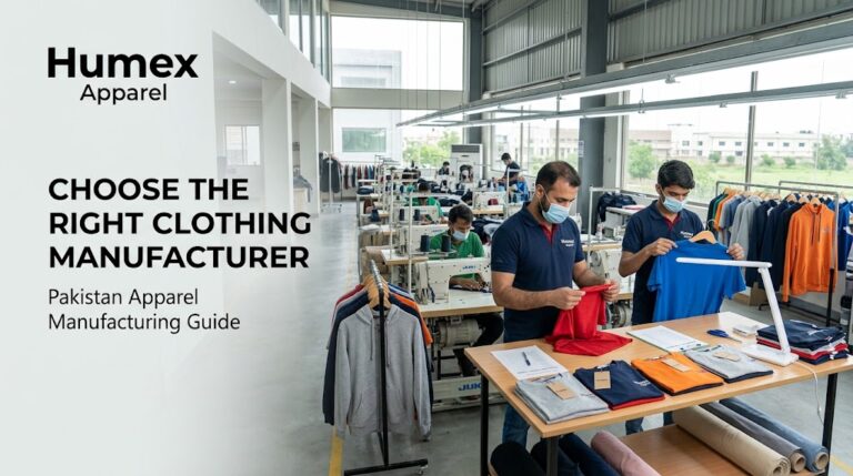 How to Choose a Clothing Manufacturer in Pakistan